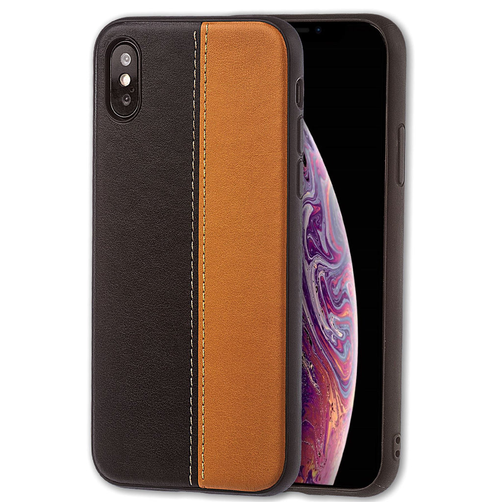 Apple Leather Case for iPhone XS Max - Black 